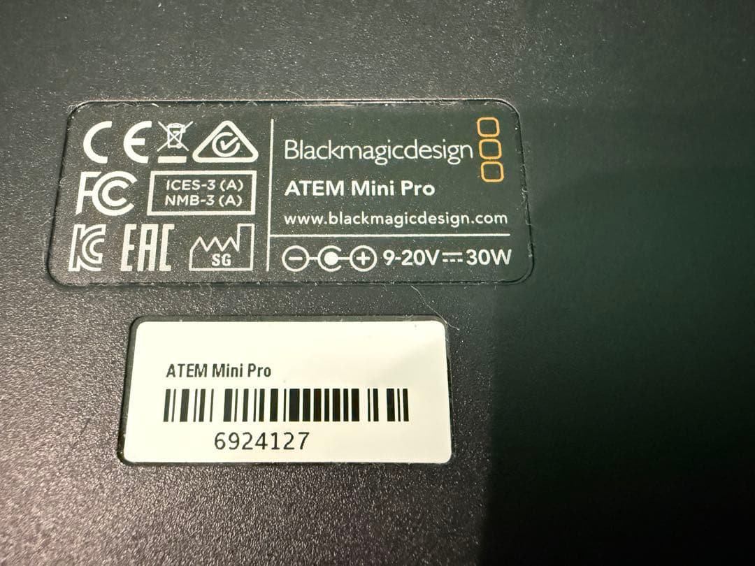 ATEM Mini Pro 他