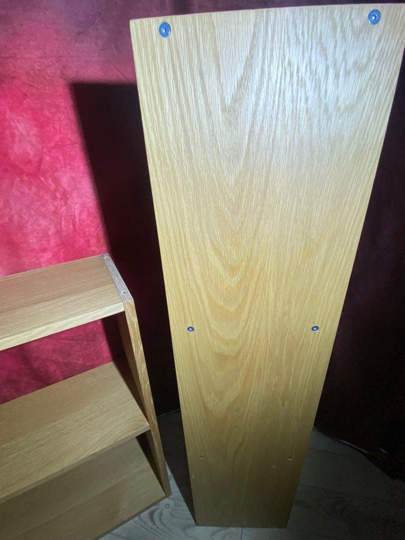 ✨大人気✨お得✨　無印良品　スタッキングシェルフ　3段+ワイド2段オークセット