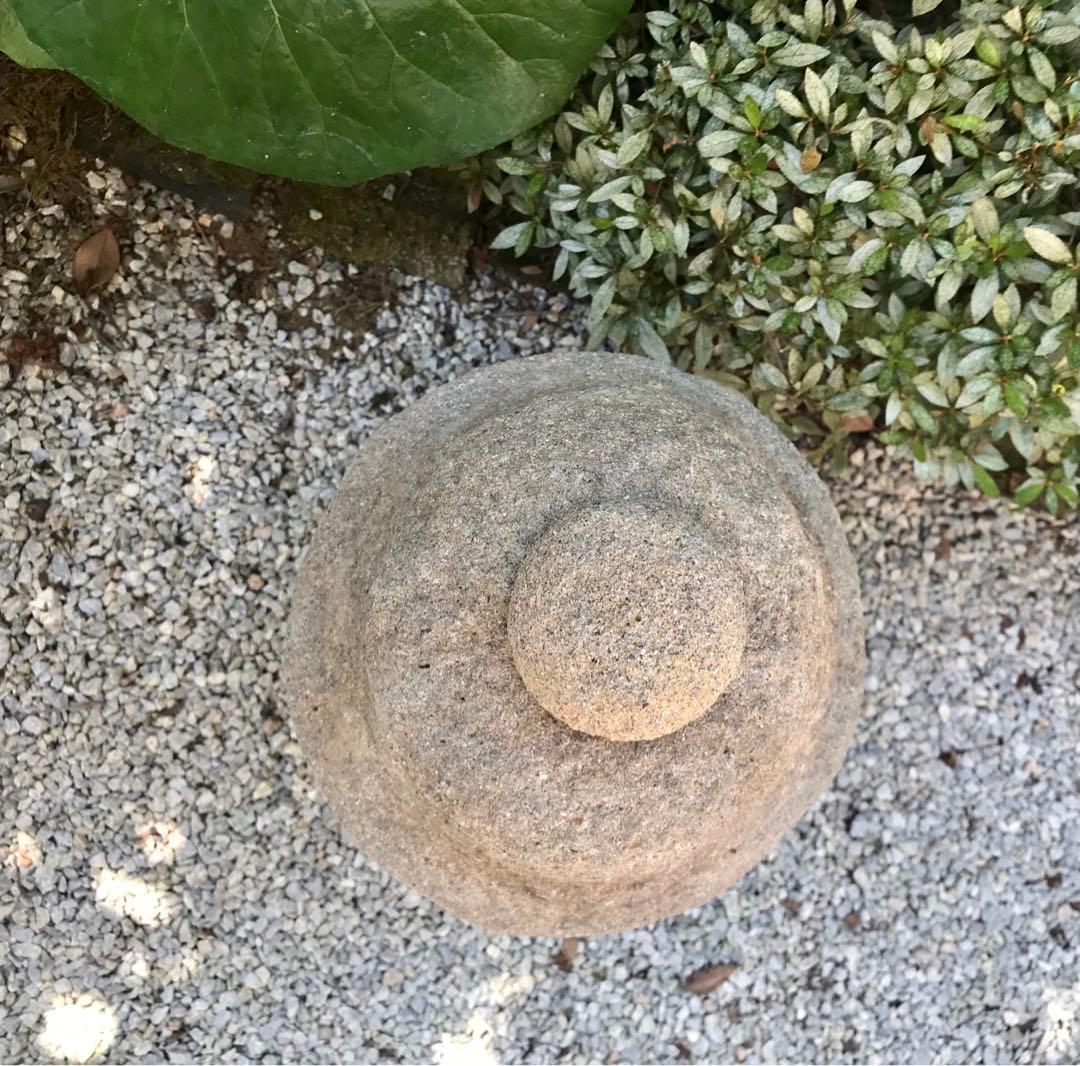 【天然自然石灯篭・置灯篭・オブジェ・庭石・ガーデニング・造園】箱庭水石飾り石