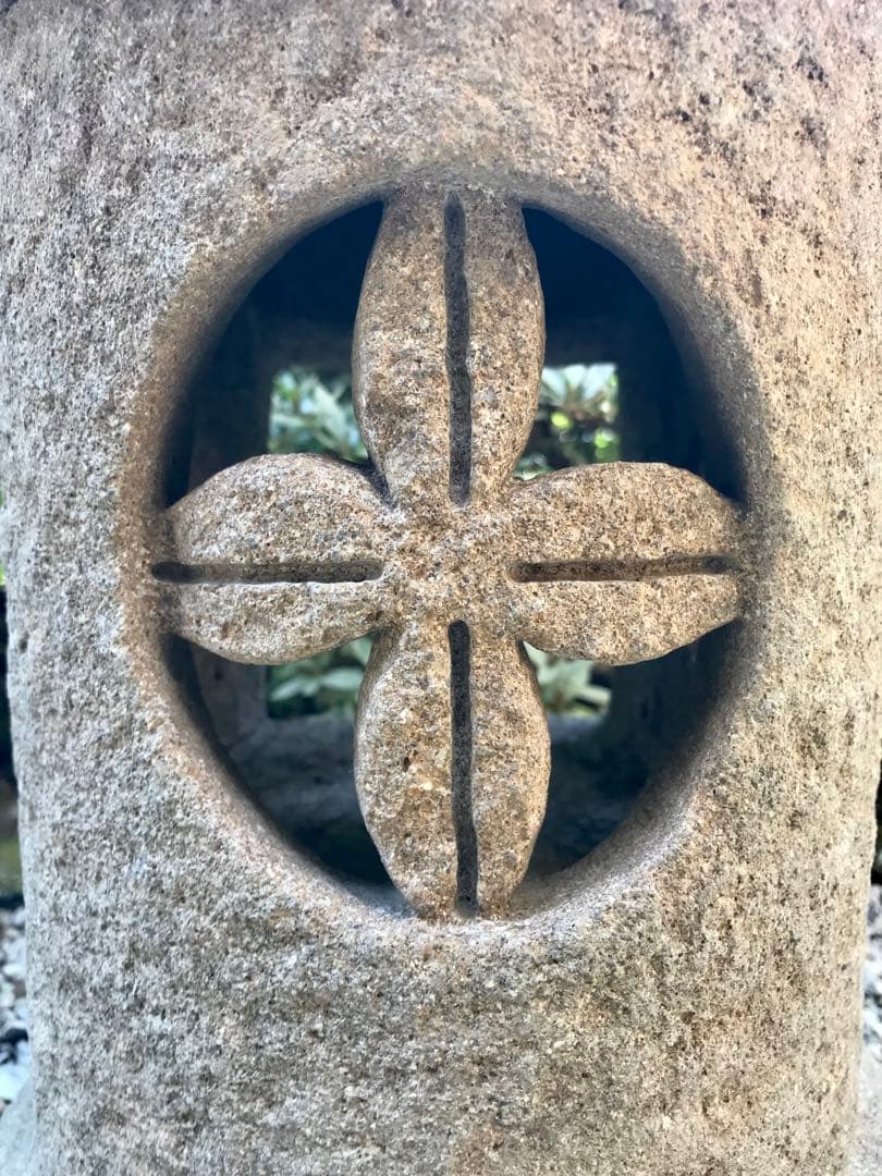 【天然自然石灯篭・置灯篭・オブジェ・庭石・ガーデニング・造園】箱庭水石飾り石