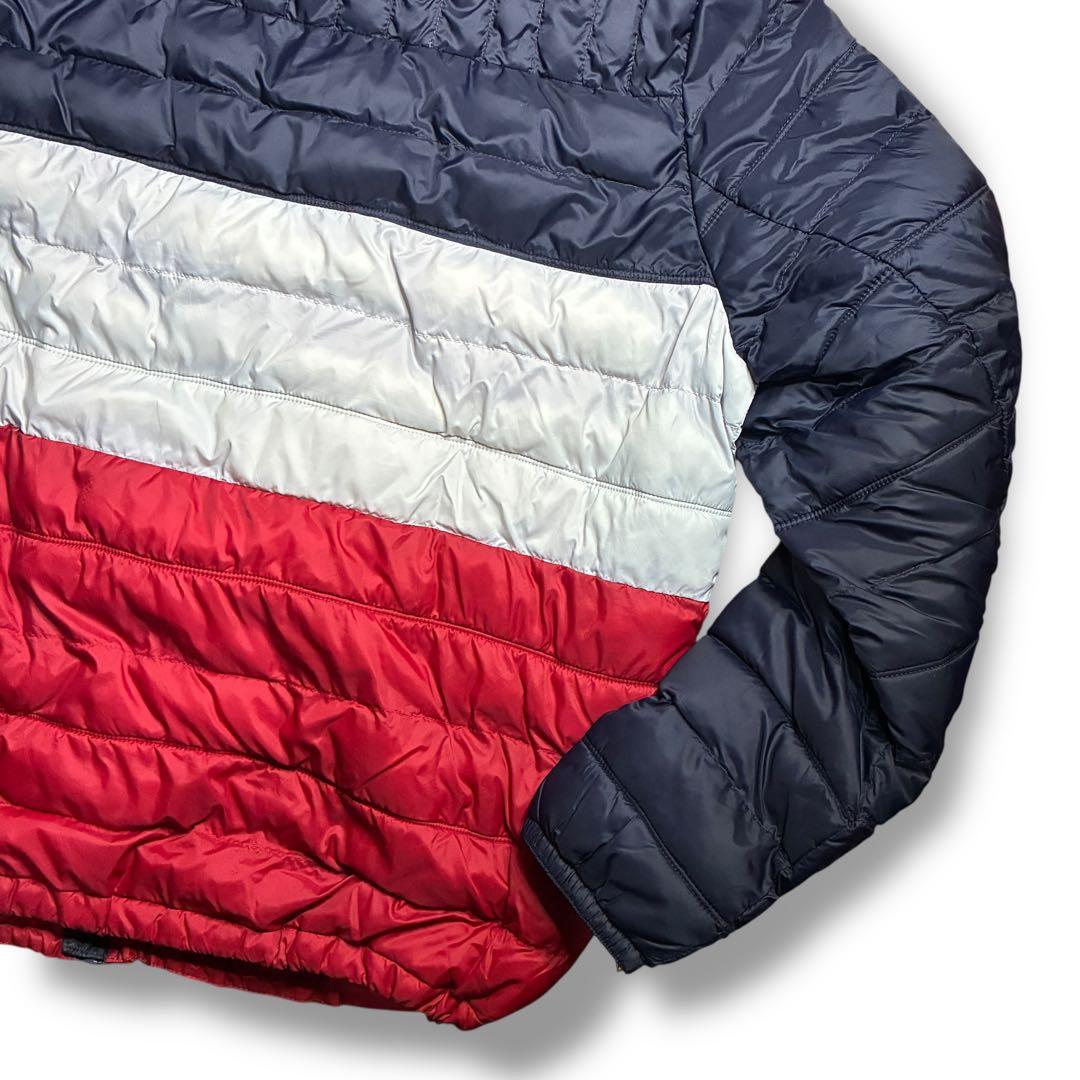 【極美品】トミーヒルフィガー パッカブル 中綿ジャケット トリコロール 軽量