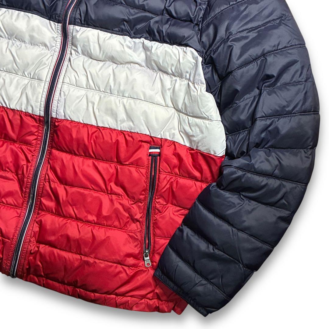 【極美品】トミーヒルフィガー パッカブル 中綿ジャケット トリコロール 軽量