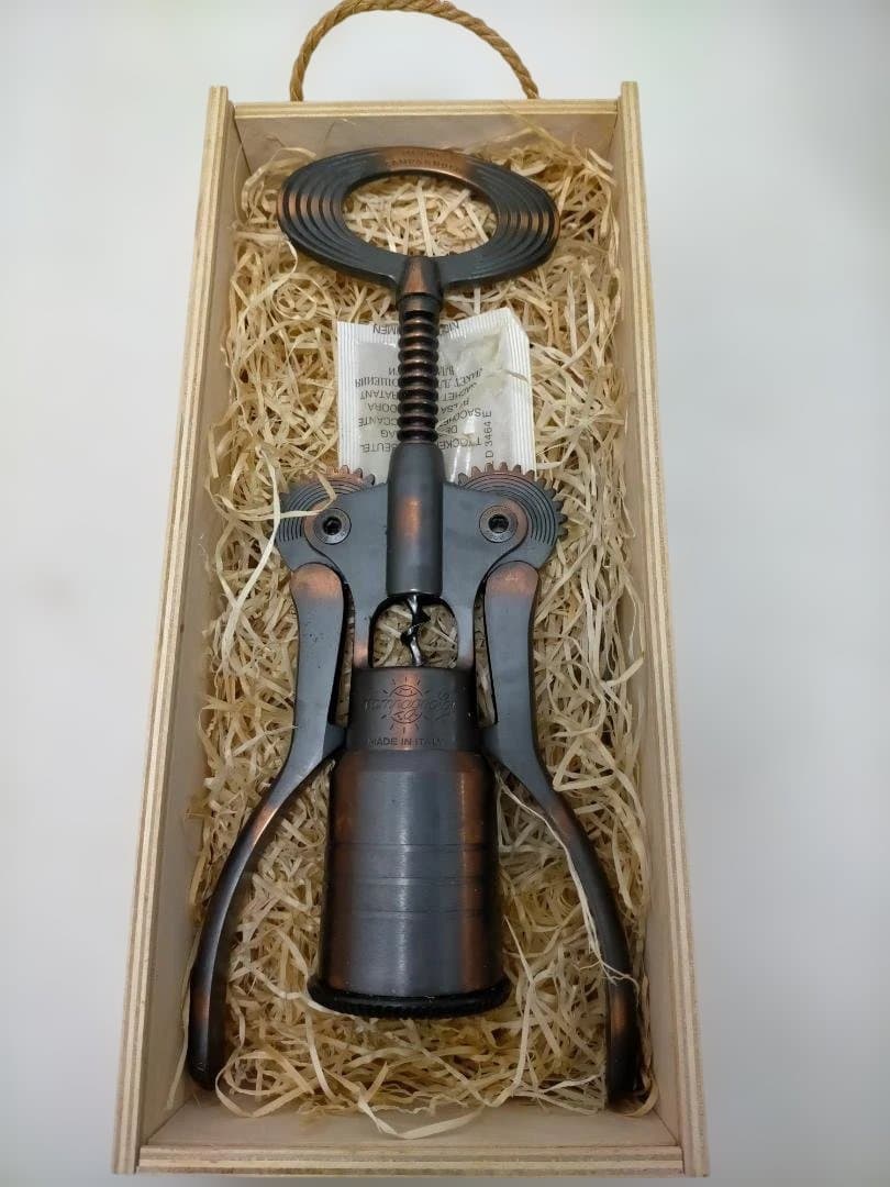 【送料無料】Campagnolo BIG ワインオープナー 木箱付 251225