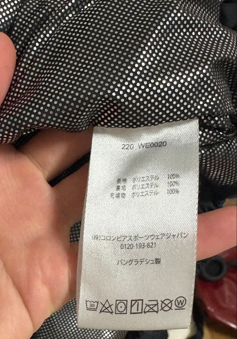 【早期売却希望】極暖columbia マウンテンパーカー　ダウン　ブラックM