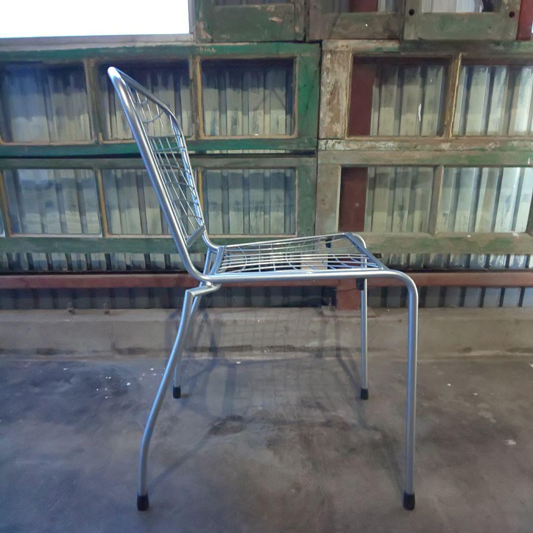 ワイヤーチェア デザイナーズ サイドチェア ガーデンチェア 2脚セット