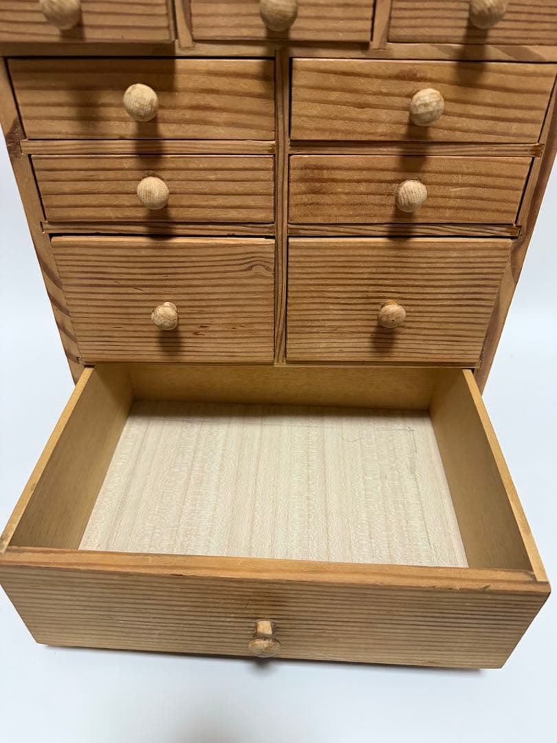 木製　引き出し収納家具　引き出し　アンティーク　レトロ　古道具