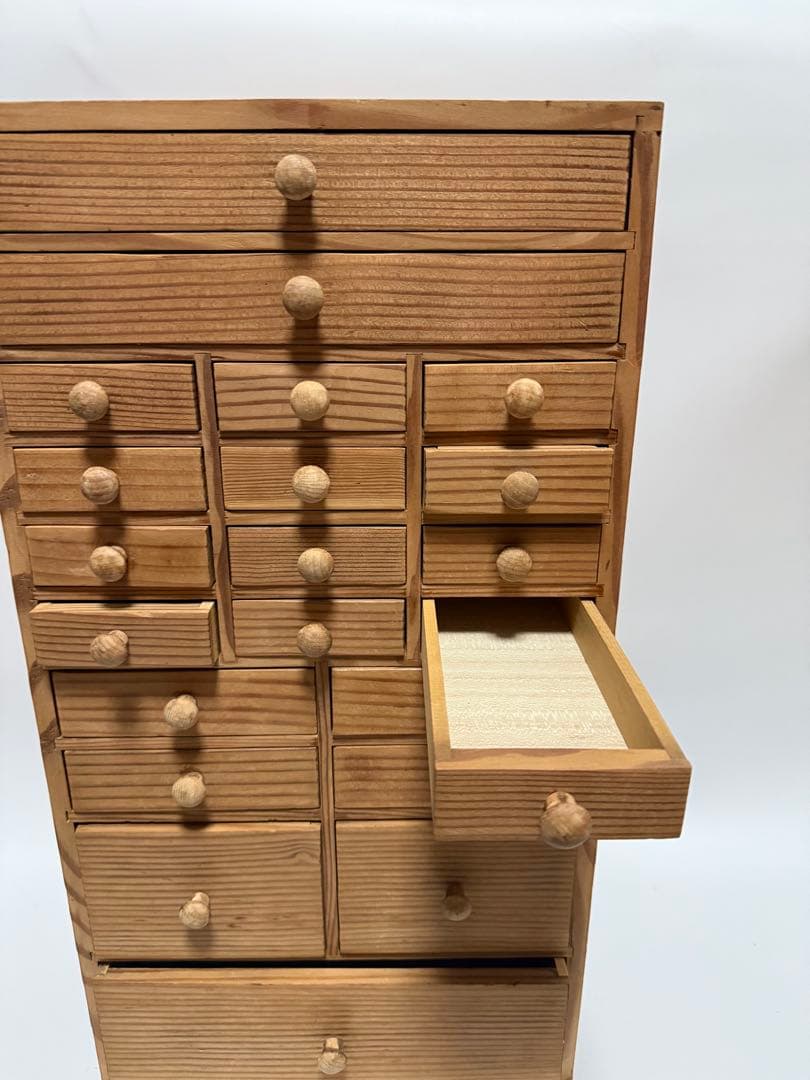 木製　引き出し収納家具　引き出し　アンティーク　レトロ　古道具