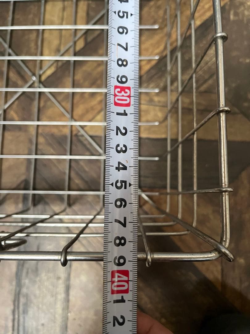 学校 給食かご ステンレス 10個 セット 昭和レトロ 収納 インテリア 当時物