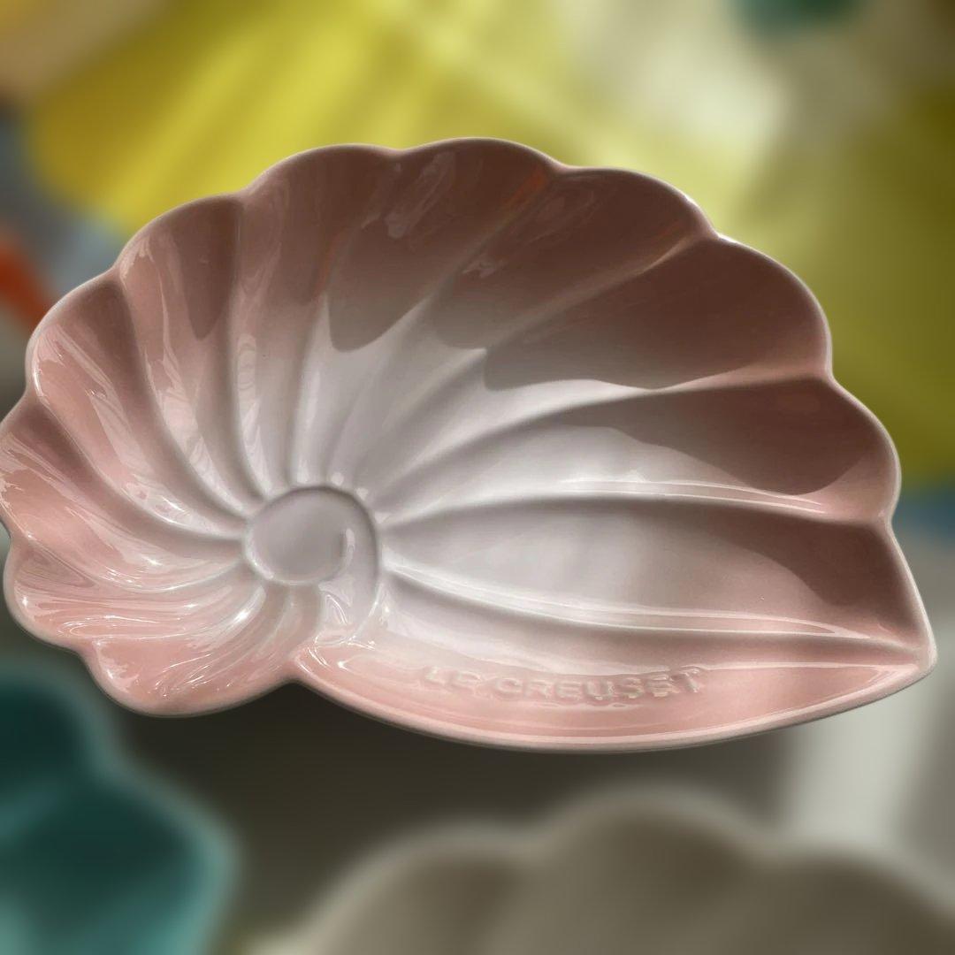 ル・クルーゼ　ミディアムシェルディッシュ3枚