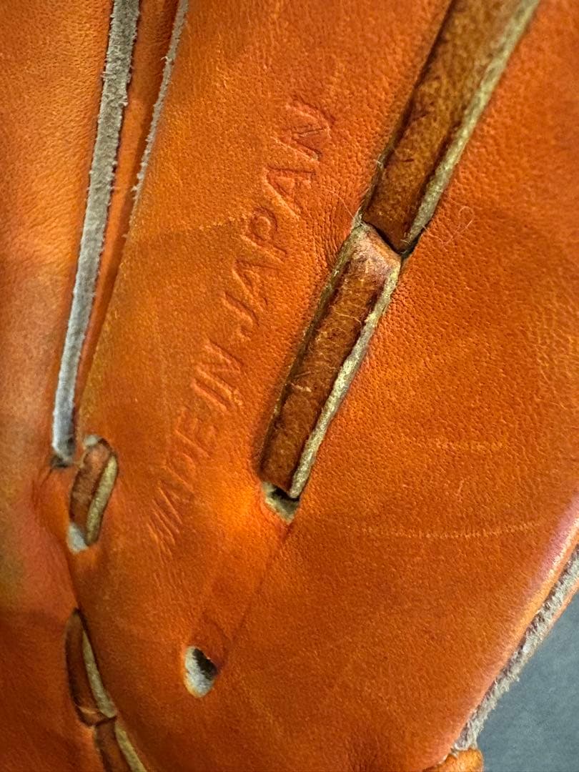 ATOMS アトムズ 硬式用グローブ オレンジ