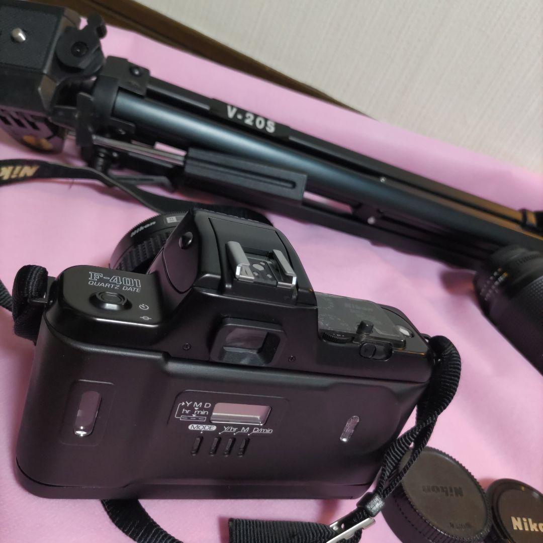 【3点セット】ニコン　フィルムカメラ　 望遠カメラ　3脚