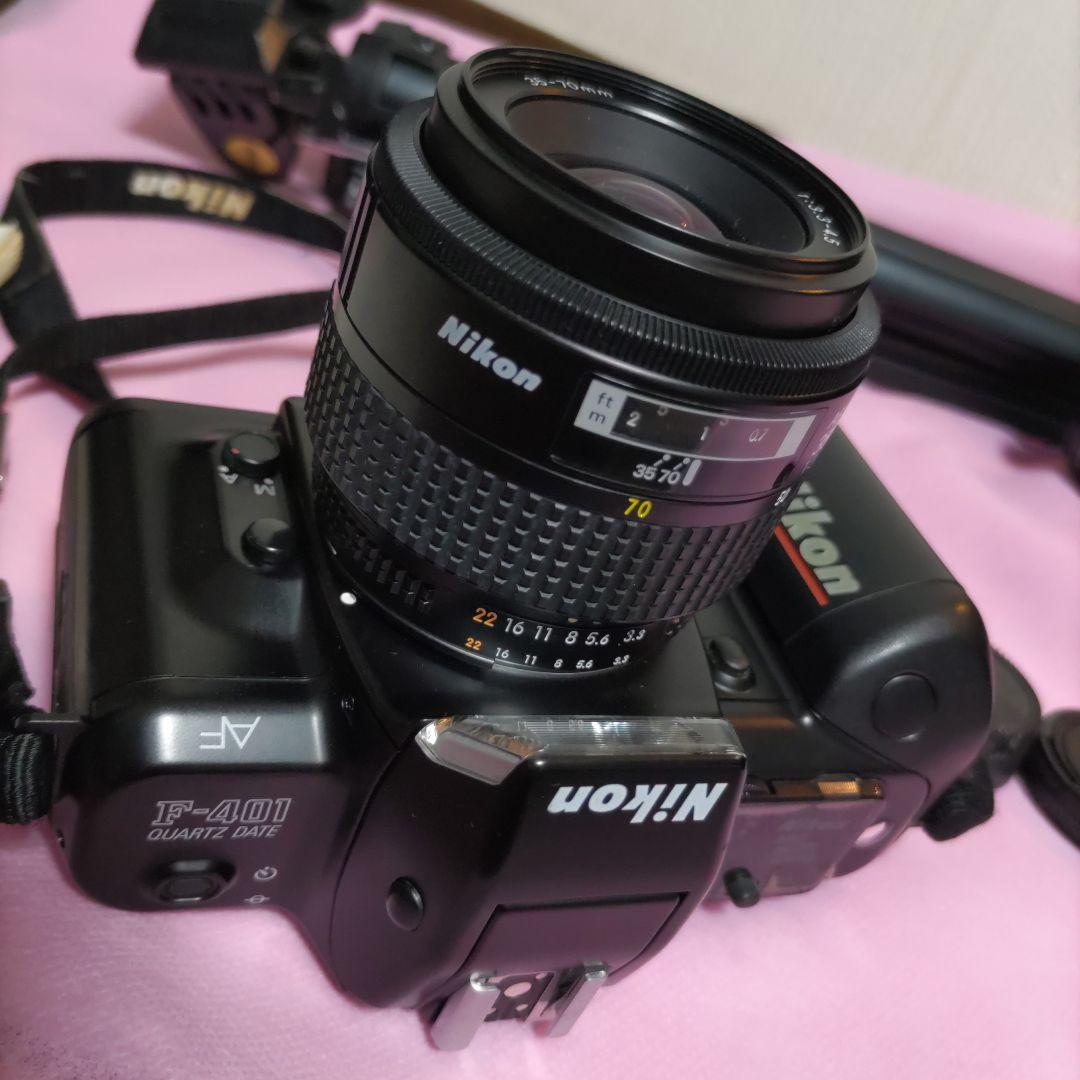 【3点セット】ニコン　フィルムカメラ　 望遠カメラ　3脚