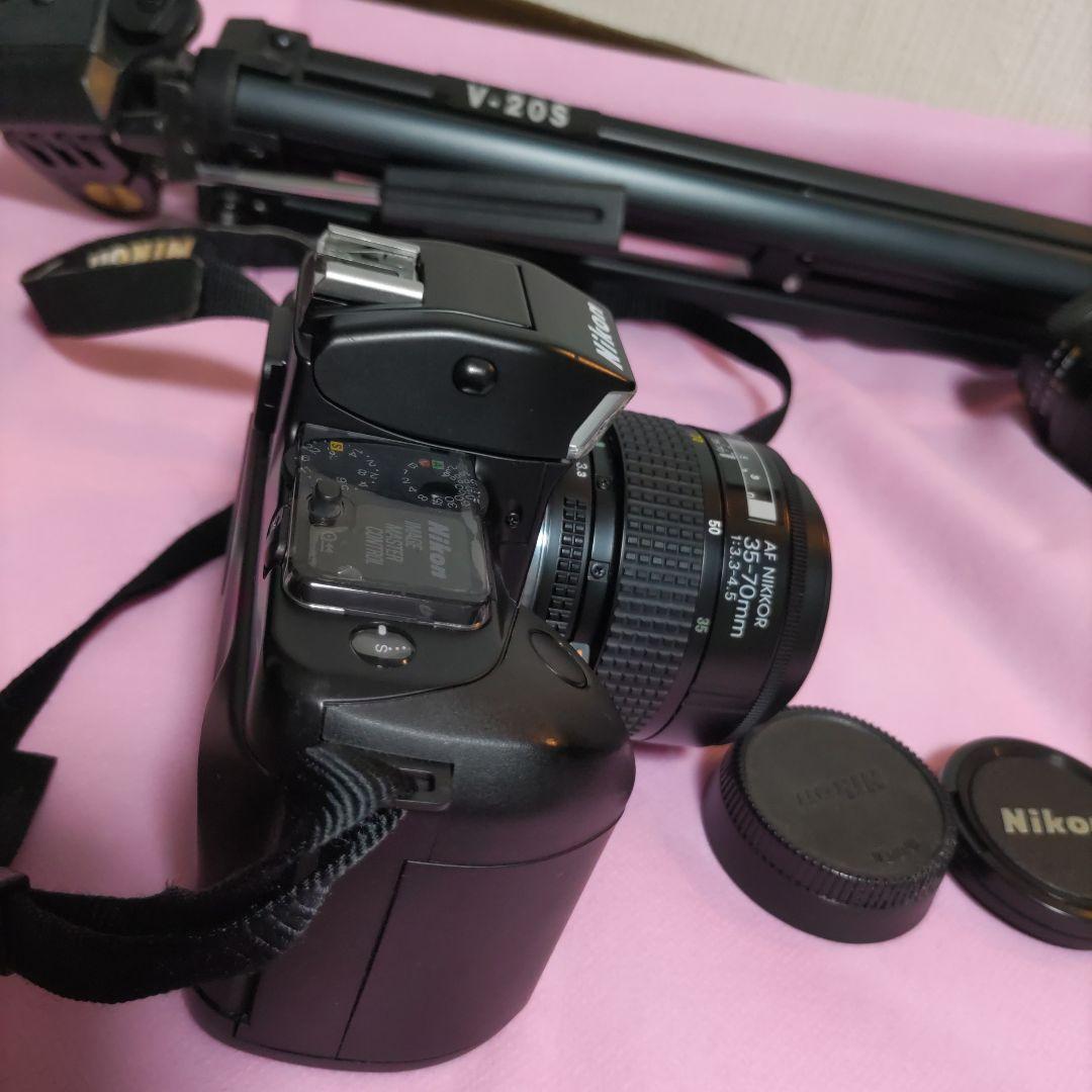 【3点セット】ニコン　フィルムカメラ　 望遠カメラ　3脚
