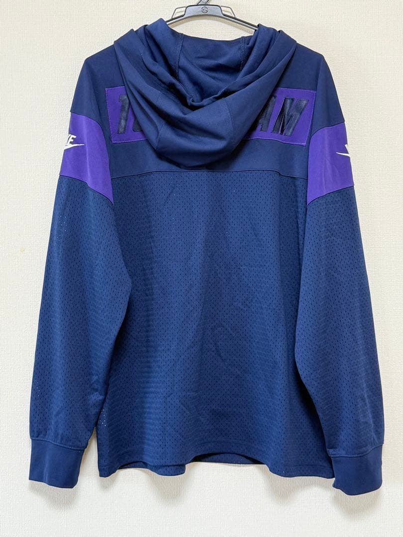 Nike トッテナムホットスパー アメフトジャージ風パーカー Mサイズ
