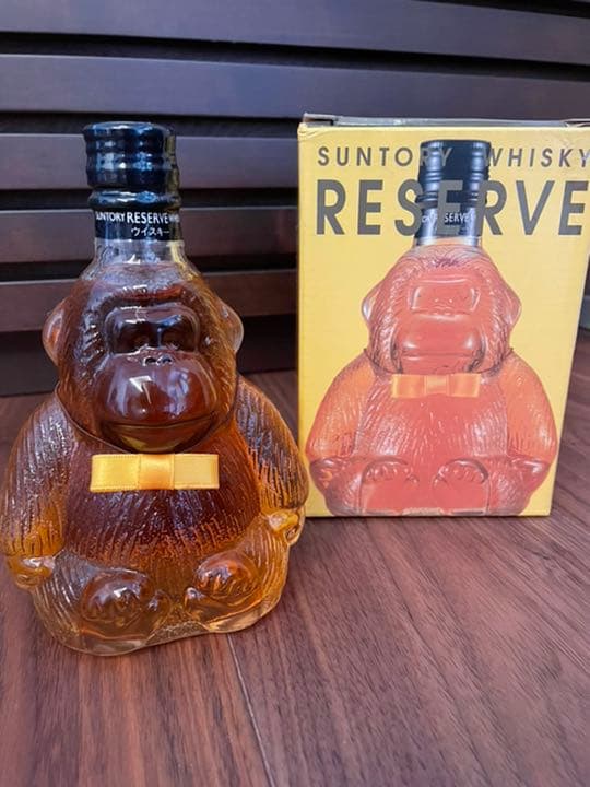 サントリーウィスキー響マーク　ゴリラボトル　終売品古酒未開封