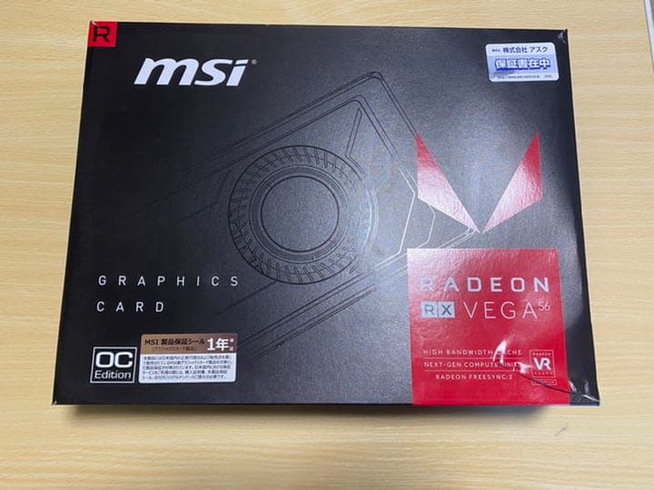 グラフィックボード・グラボ・ビデオカード msi Radeon RX Vega56 oc 8GB