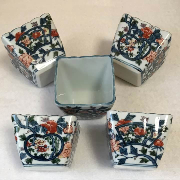 源右衛門 染錦小鉢