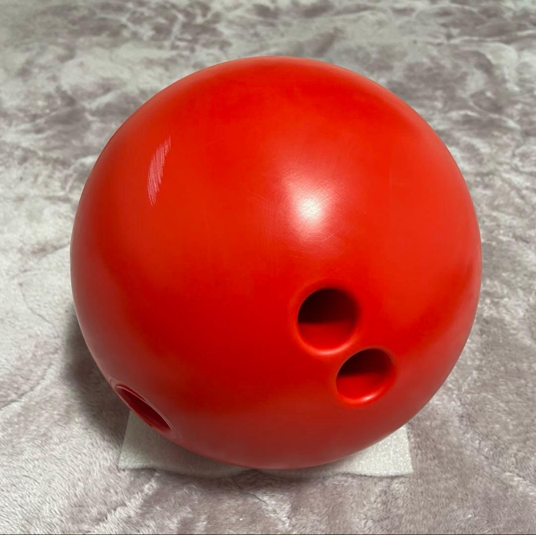 ボウリング トレーニングボール レッド 3ポンド 練習用ゴムボール