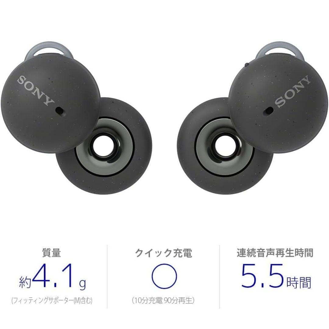 【新品未開封】SONY ソニー ワイヤレスイヤホン WF-L900 グレー