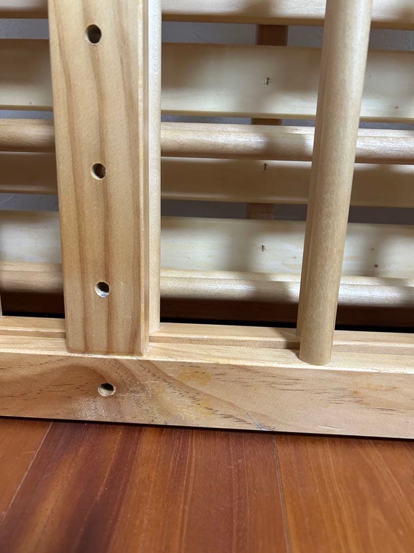 ファルスカベッドサイドベッド03 ナチュラル125長さ x 75幅 x 90高さ