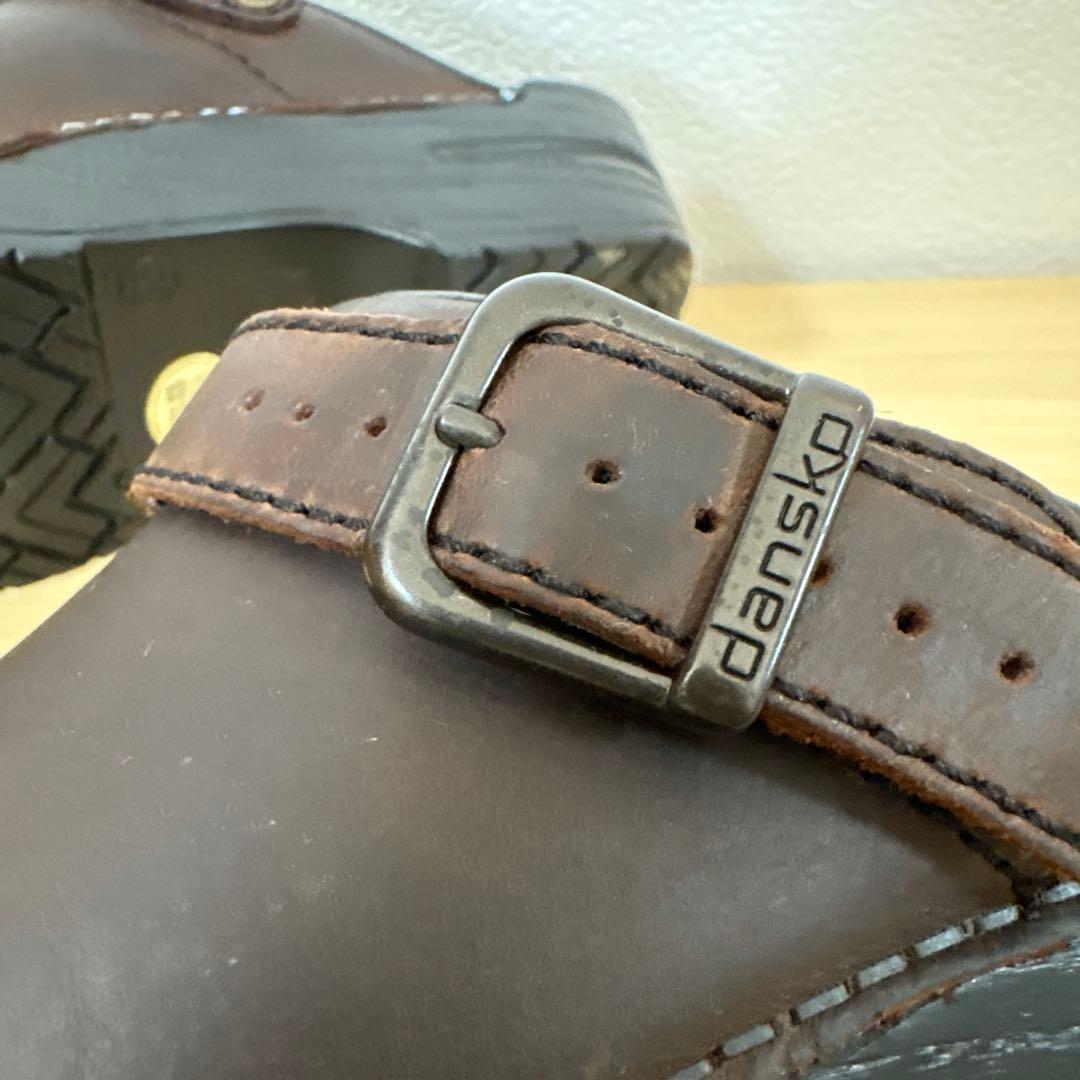 美品✨dansko ダンスコ　ブラウン　サボサンダル　ingrid イングリッド