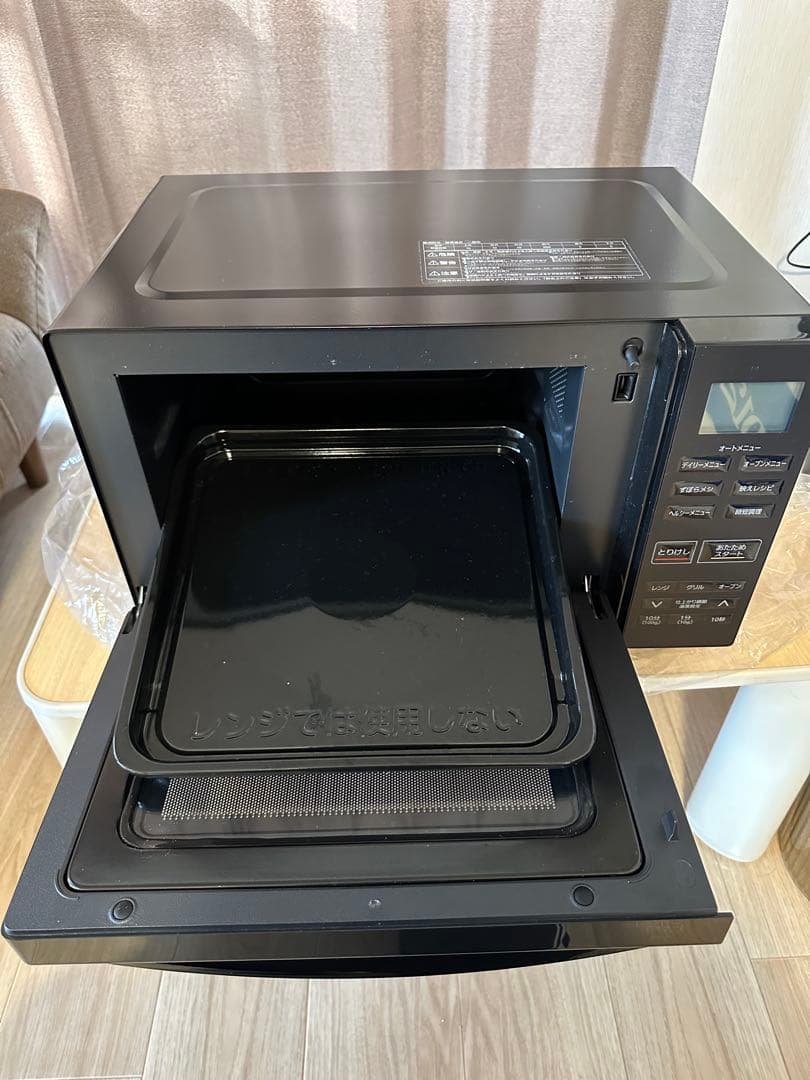 アイリスオーヤマ オーブンレンジ KMO-F1810-B