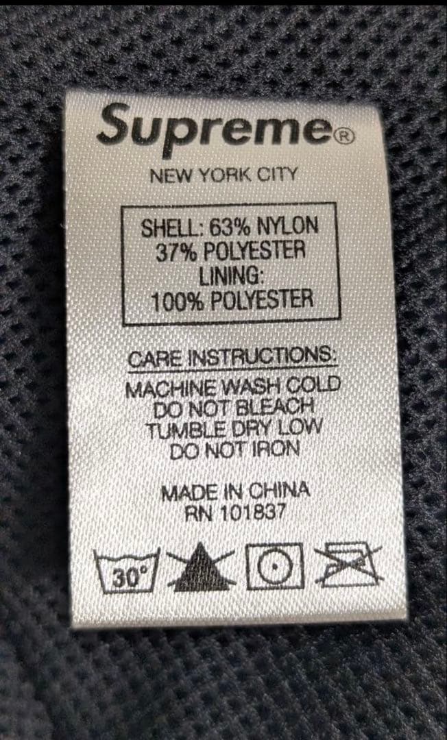 【美品】supreme アノラックパーカー　M ブラック