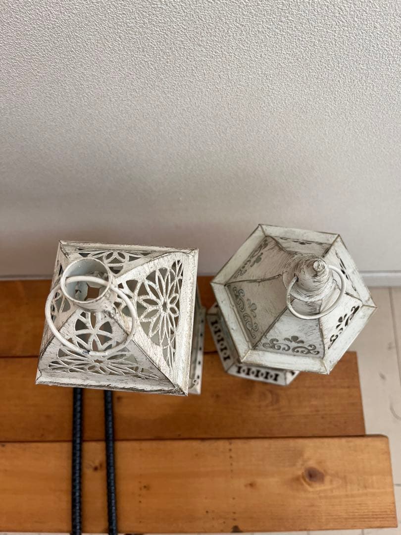 キャンドルホルダー2点セット