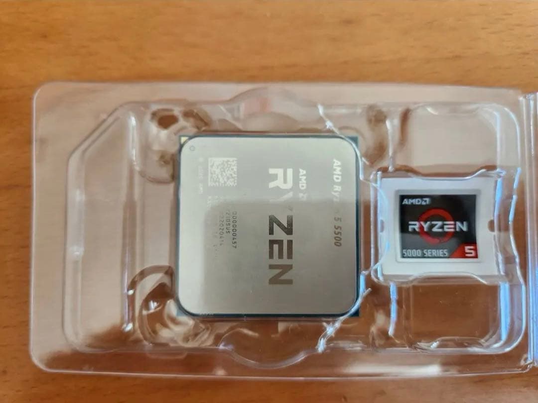 AMD Ryzen5 5500 BOX　美品