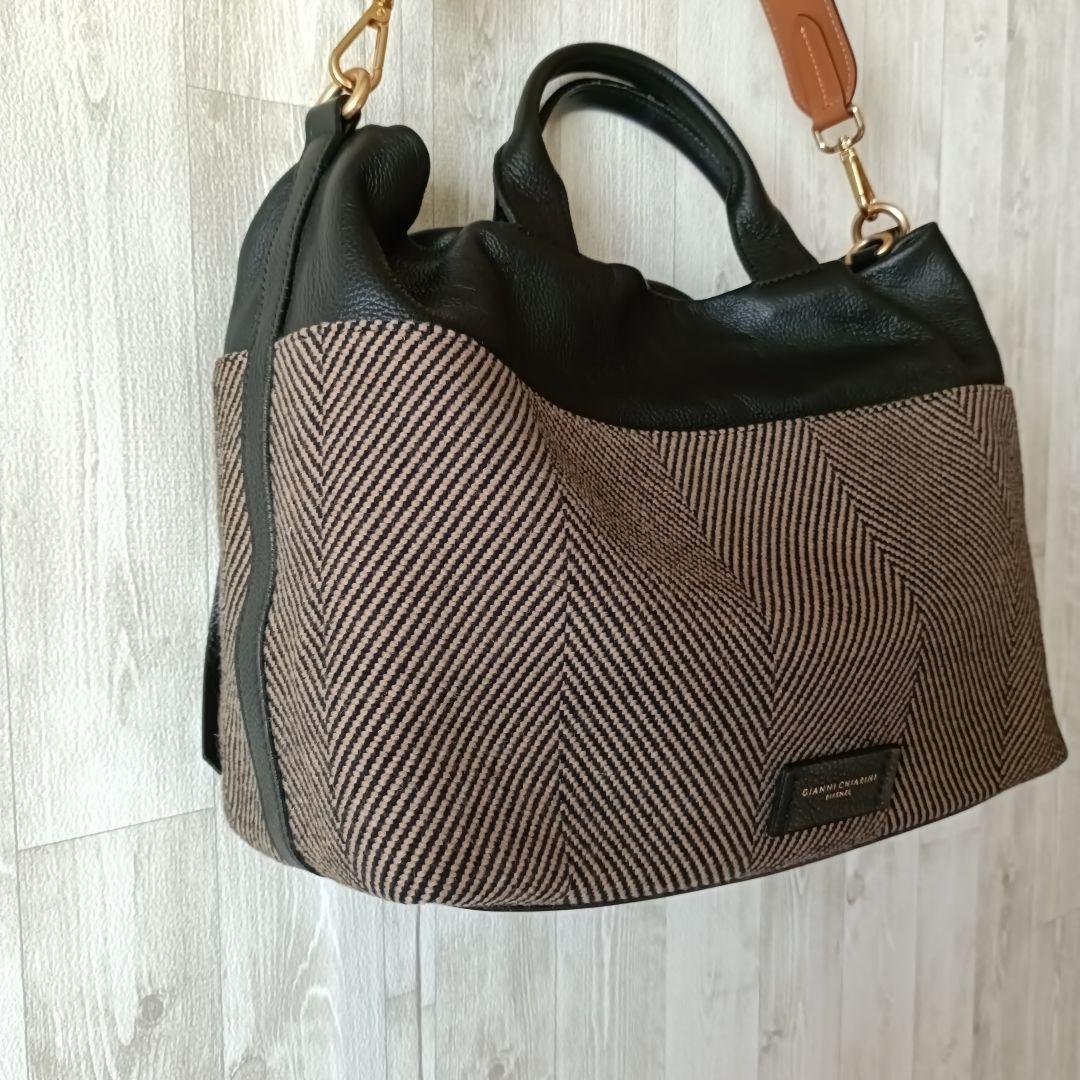 GIANNICHIARINI ジャンニキャリーニ トートバッグ ショルダーバッグ