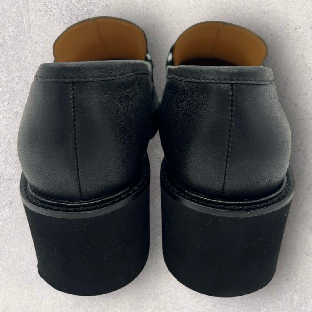 美品☆MACKINTOSH PHILOSOPHY ☆厚底ローファー☆ブラック☆