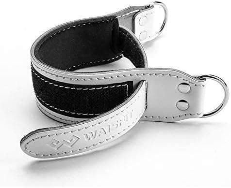 ☆レザーアンクルストラップ 2個 重さ調整可能 マシンワークアウト ブラック