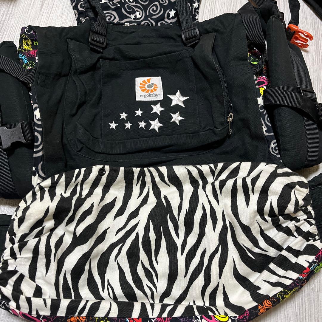 エルゴ抱っこ紐インサート＆ヒスミニ収納カバー＆よだれカバー付きセット