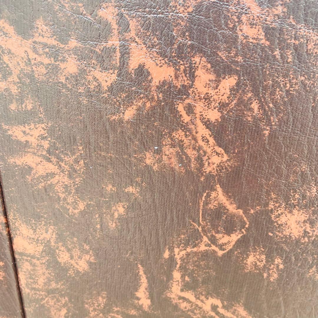 オールド カリモク 【超希少】ロビーチェア マーブル ブラウン ソファ シングル