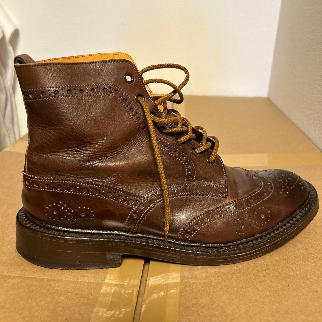 Tricker's　Paul Smith　カントリーブーツ コラボ商品