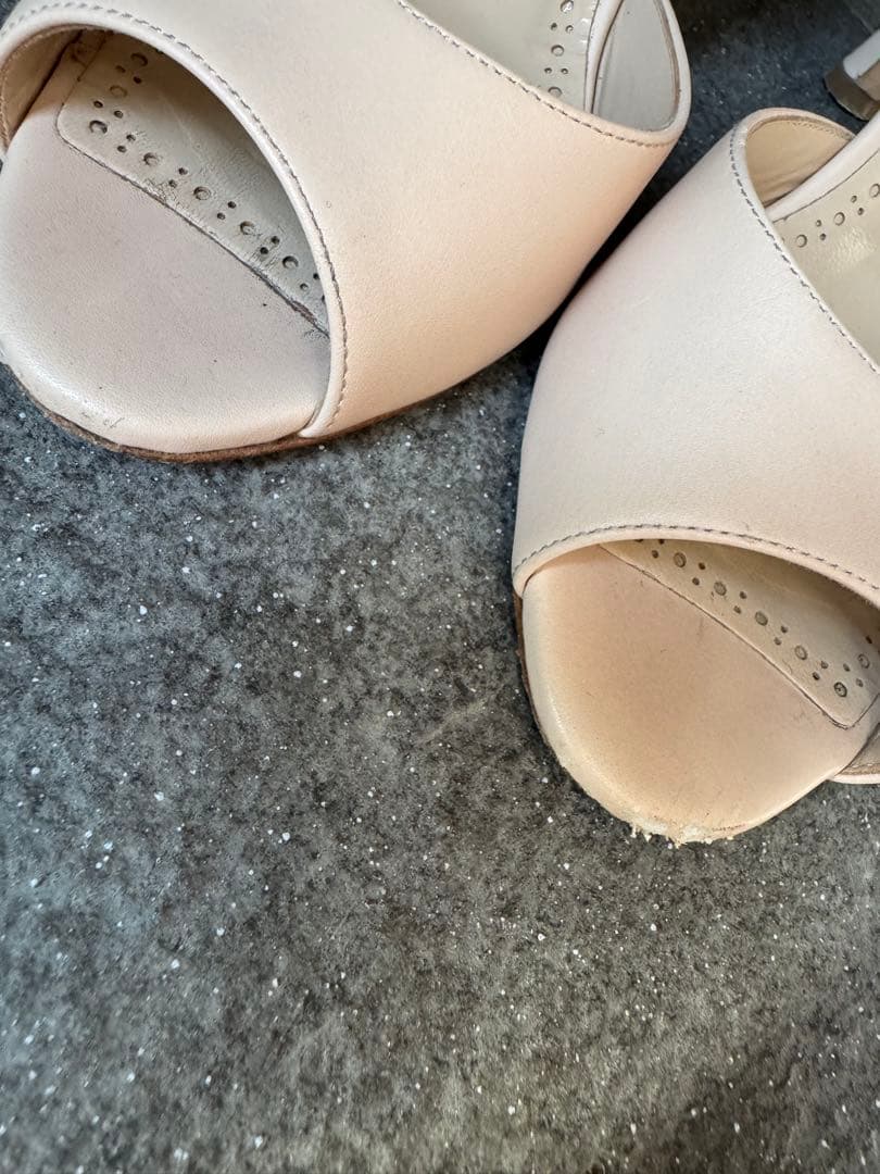 マノロブラニク MANOLO BLAHNIK 36.5 ミュール　サンダル　美脚