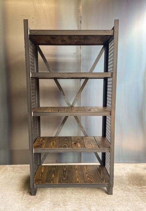 アイアンラック［C］シェルフ［高さ120㎝］洋服棚　植物棚　アイアン家具