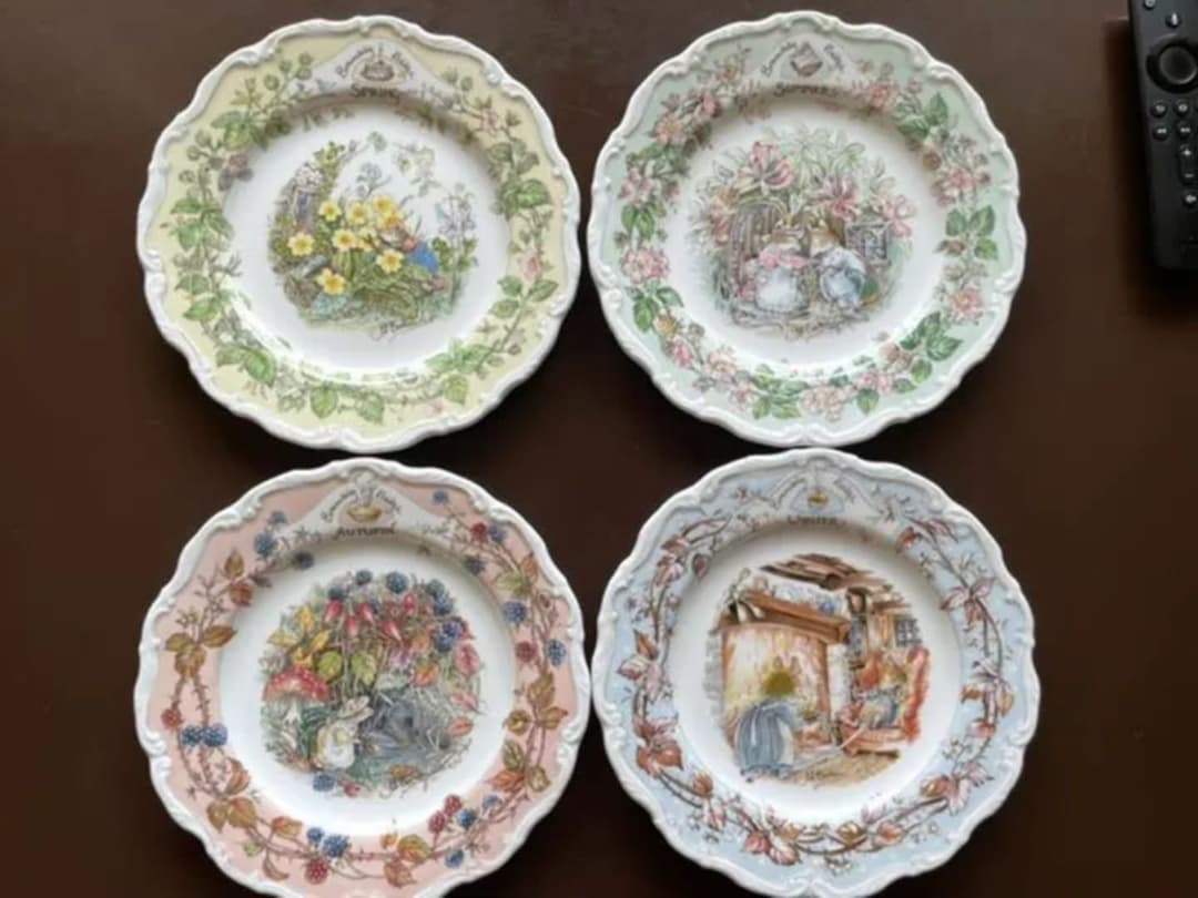 ブランブリーヘッジ　フォーシーズンプレート