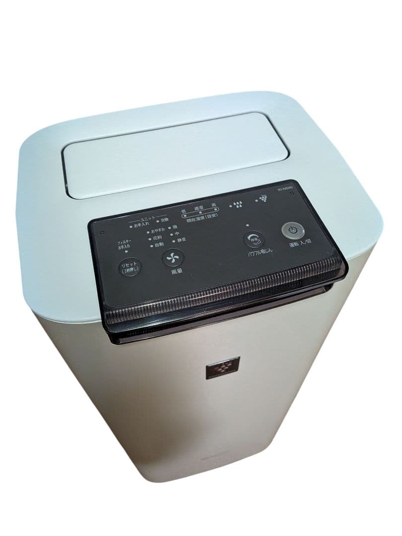【美品】SHARP 加湿空気清浄機 KI-NS40-W ホワイト 白