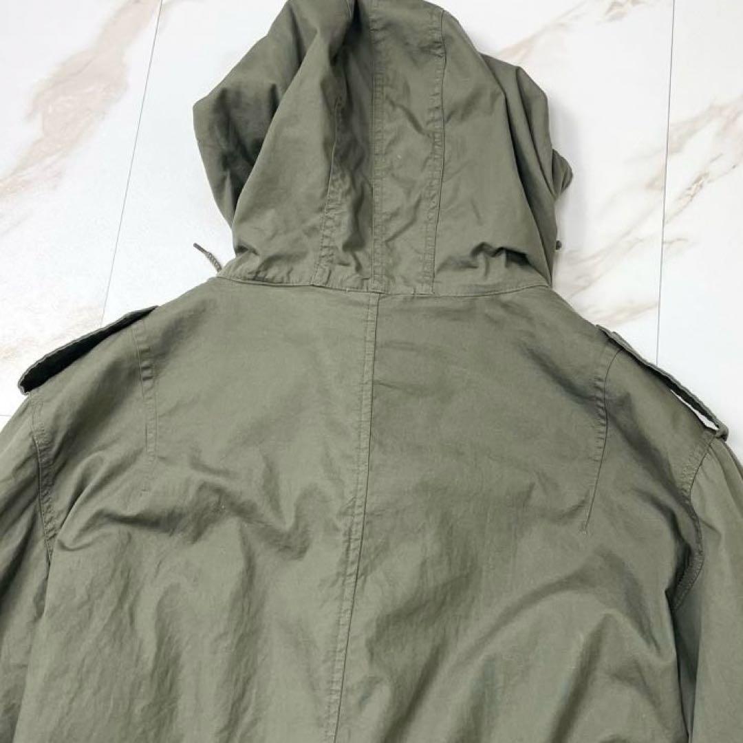 【美品 2way】HOUSTON M51 モッズコート フィッシュテールパーカー