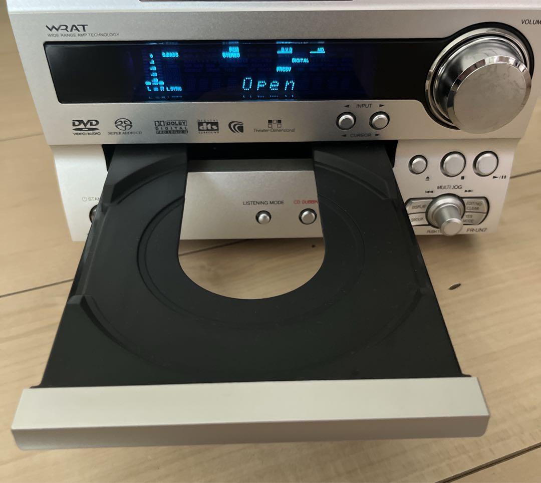 [動作確認済]ONKYO DVD/MDチューナーアンプ FR-UN7