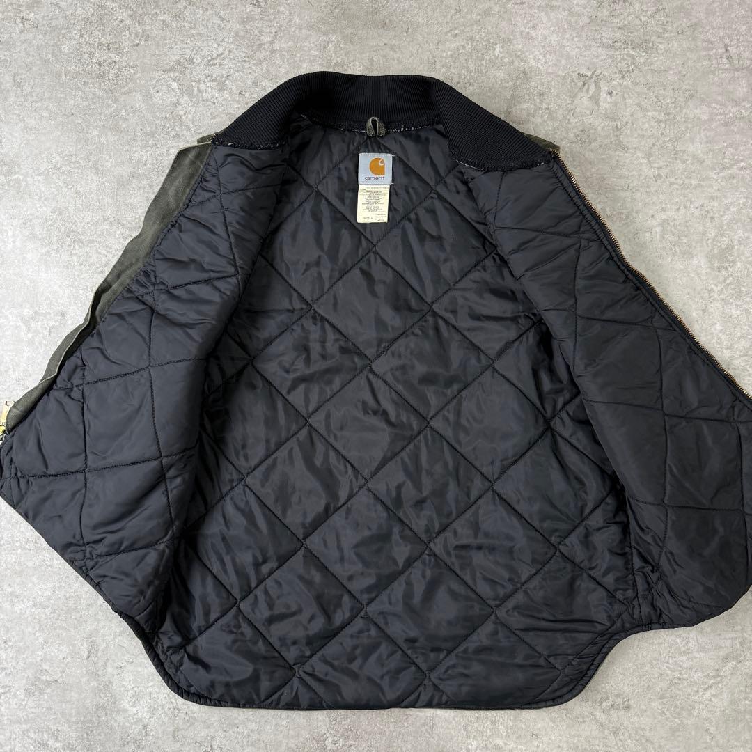 アルフ０８０６様 カーハート【L】 00s USA製 ダックベスト モスグリーン