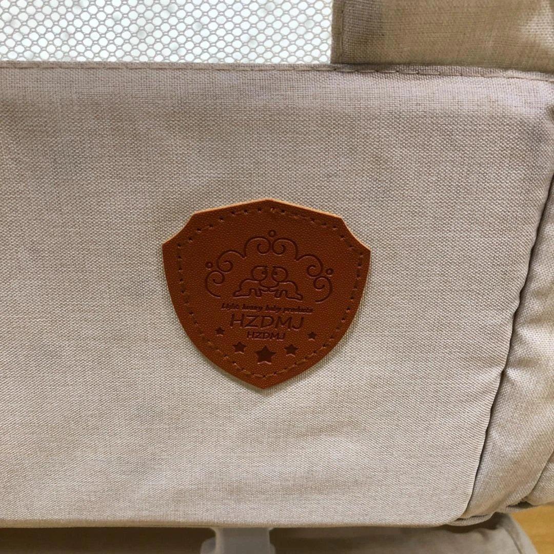 HZDMJ ベビーベッド ベビーサイドベッド キャスター付 112956-2