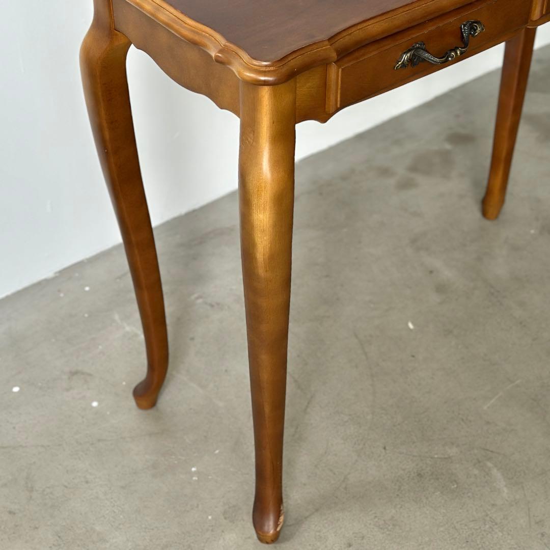 s*様 カリモク　ウォールナット　猫脚　コンソール　サイドテーブル