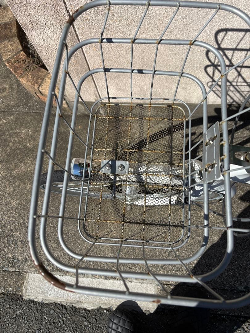 自転車　シティサイクル　白　26インチ　子ども　【福岡市直接受け取り希望】