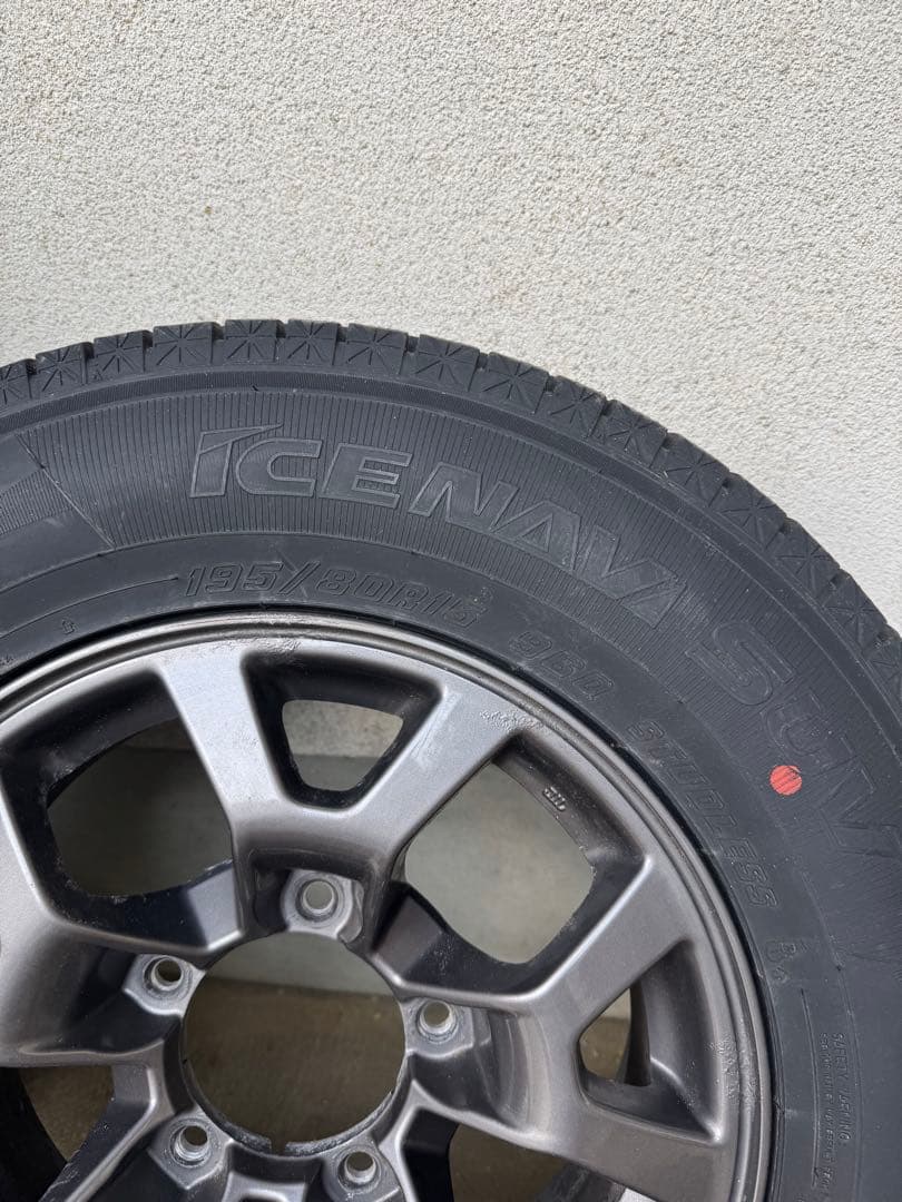 ジムニーシエラ JB74 15インチ スタッドレスタイヤ ホイールセット 4本