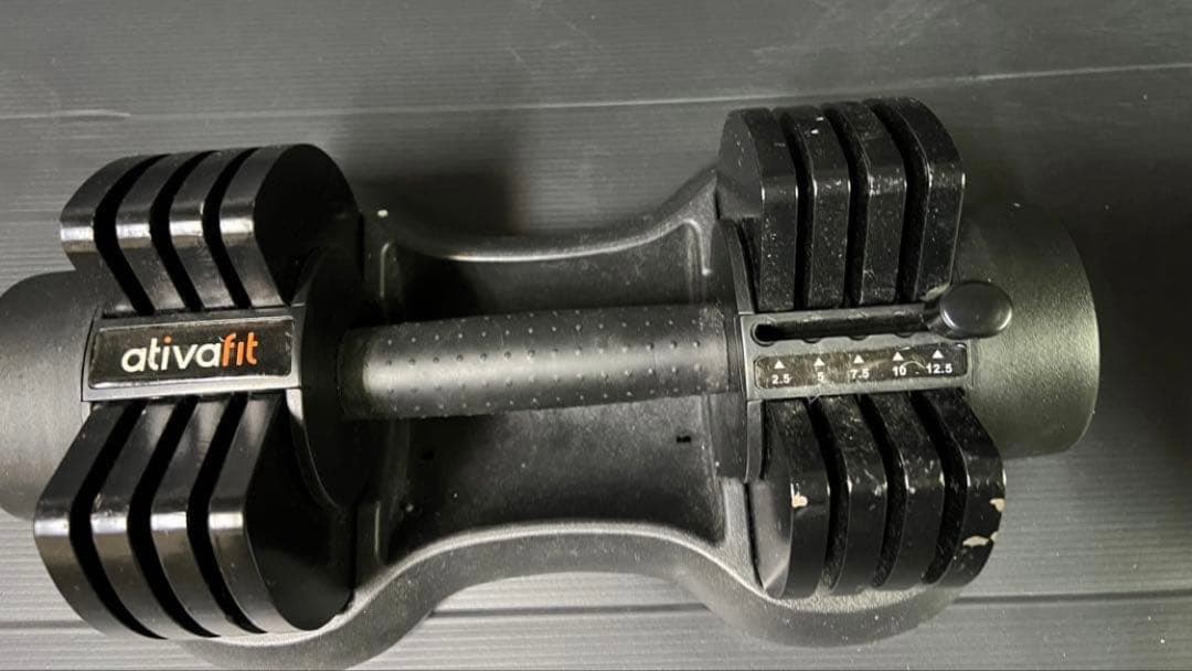 ATIVAFIT ダンベル 可変式 片方12.5kg ×2set