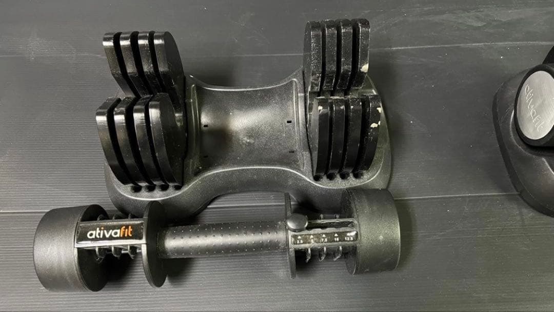 ATIVAFIT ダンベル 可変式 片方12.5kg ×2set