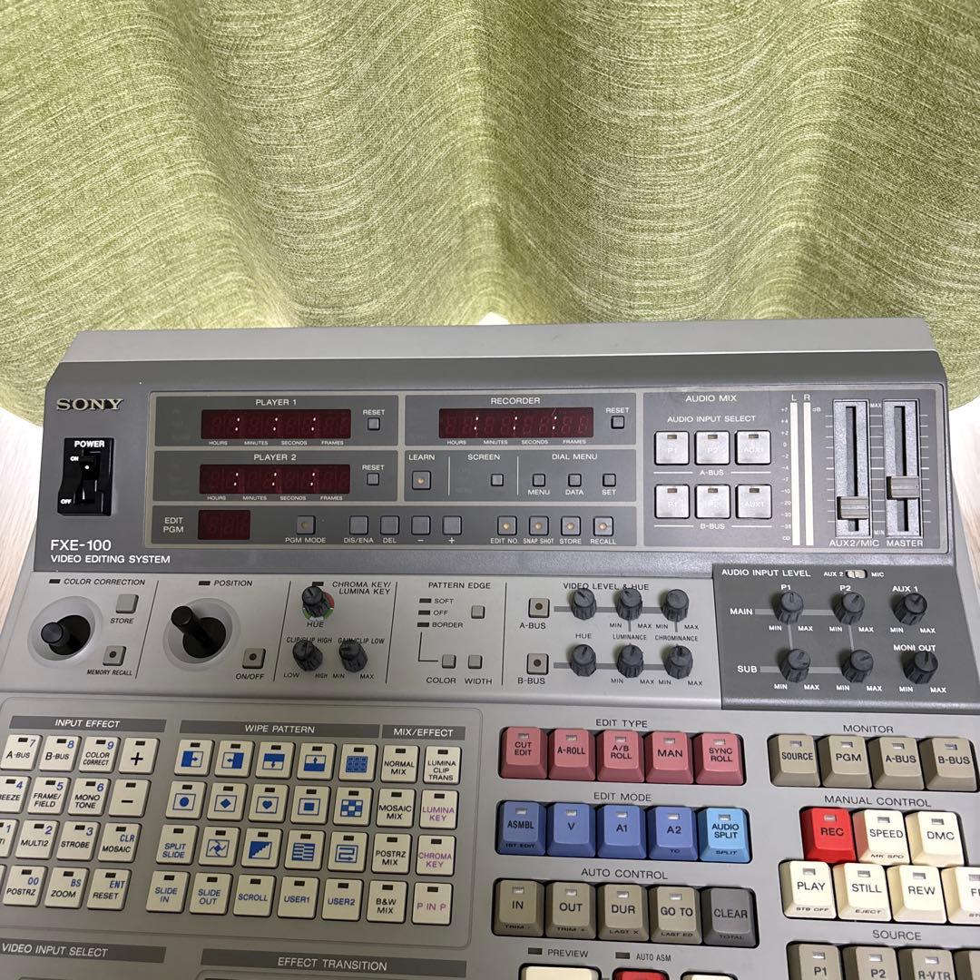 SONY　FXE-120　ビデオスイッチャー　エフェクター　編集機　ソニー