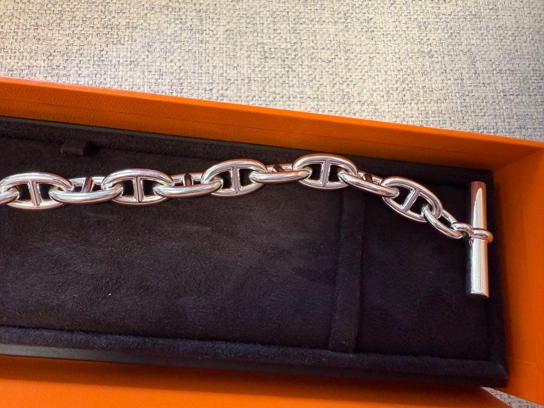 HERMES新品　シェーヌダンクル ブレスレット gm16